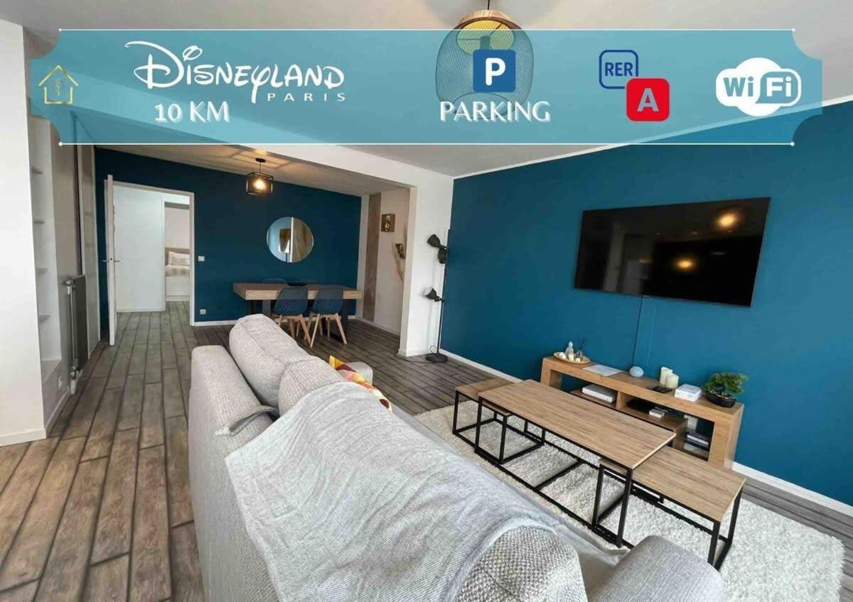 Next To Disney Appart' Le Reve Bleu トルシー エクステリア 写真